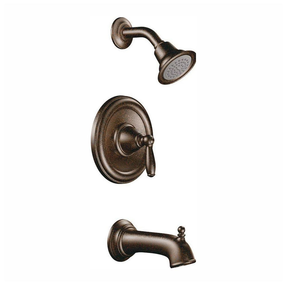 Moen Brantford Oil rubbed bronze Posi-Temp(R) tub/shower