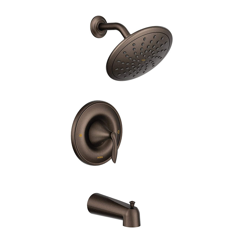 Moen Eva Oil rubbed bronze Posi-Temp(R) tub/shower