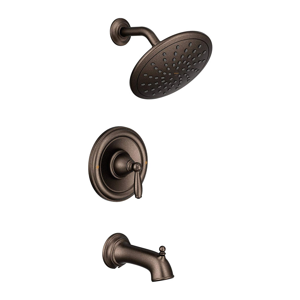 Moen Brantford Oil rubbed bronze Posi-Temp(R) tub/shower