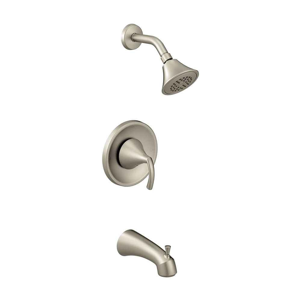 Moen Glyde Brushed nickel Posi-Temp(R) tub/shower