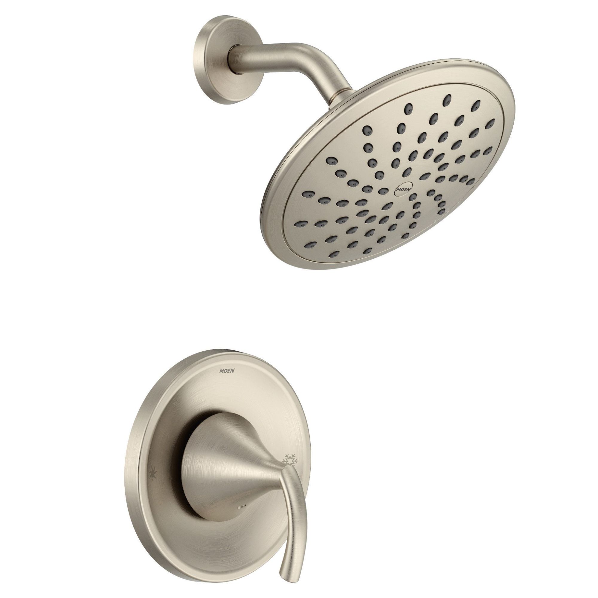 Moen Glyde Brushed nickel Posi-Temp(R) shower only