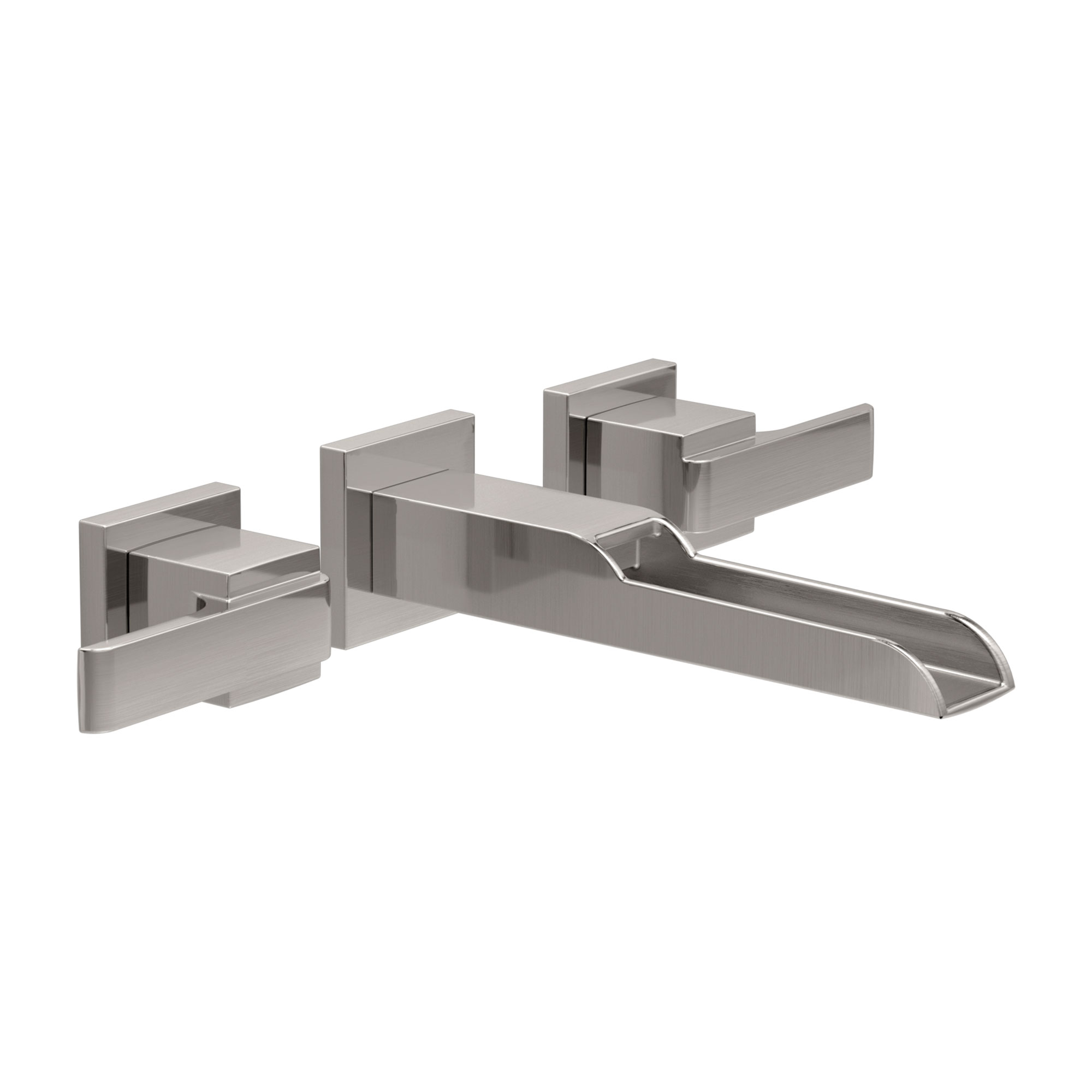 Two Handle Wall Mount Channel Bathroom Faucet Trim