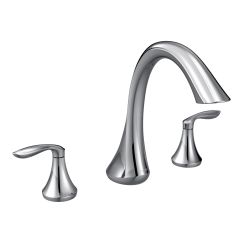 Moen Eva Chrome two-handle roman tub faucet