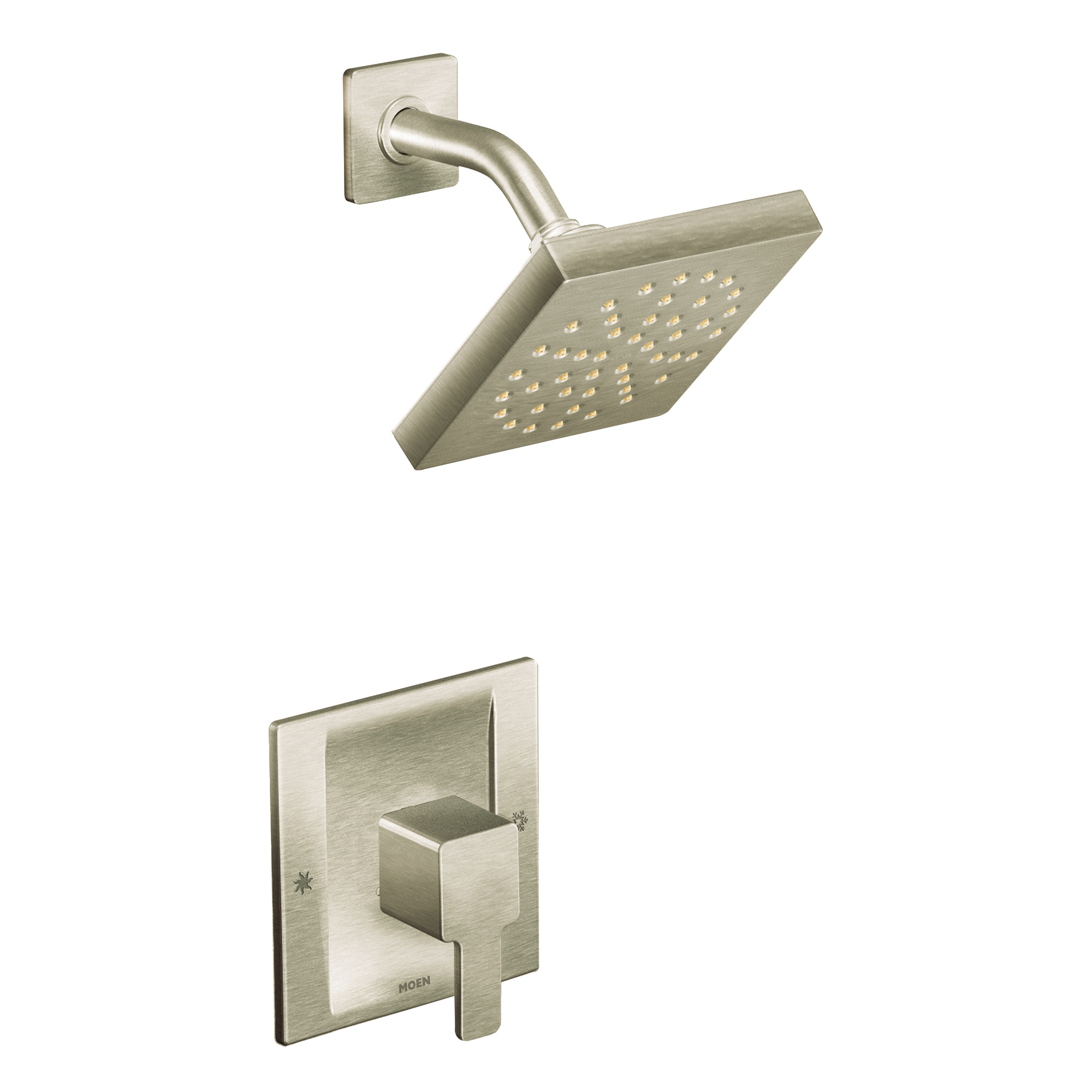Moen 90 Degree Brushed nickel Posi-Temp(R) shower only