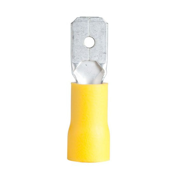 16-Pack Yellow Male Disconnects