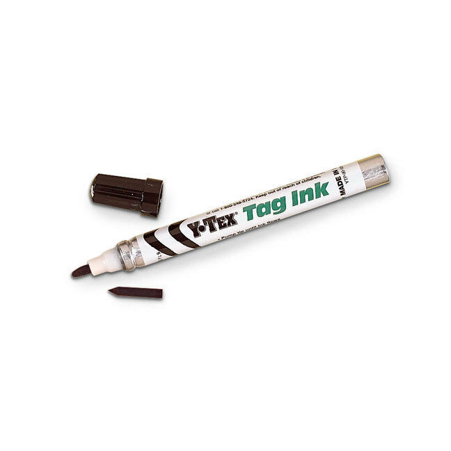 Y-Tex Tag Ink Pen, Black