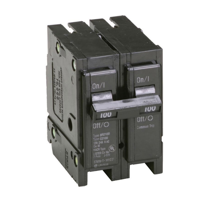 100A Double Pole Interchangeable Circuit Breaker,
