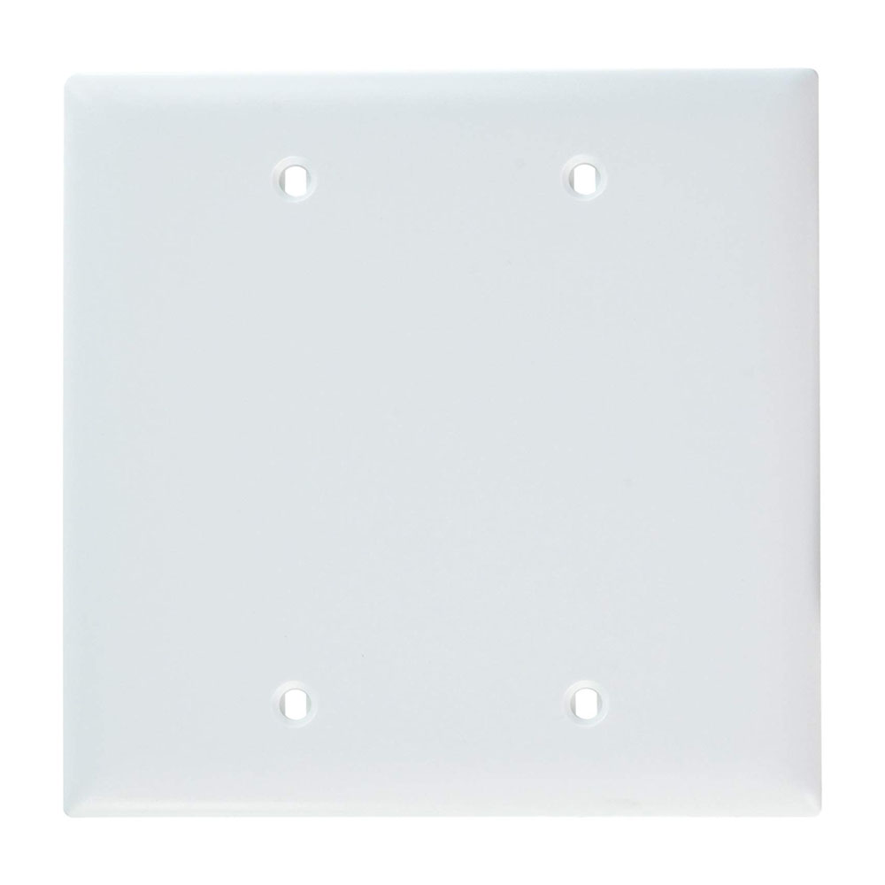 Pass & Seymour - Legrand White Blank Nylon Wall Plate