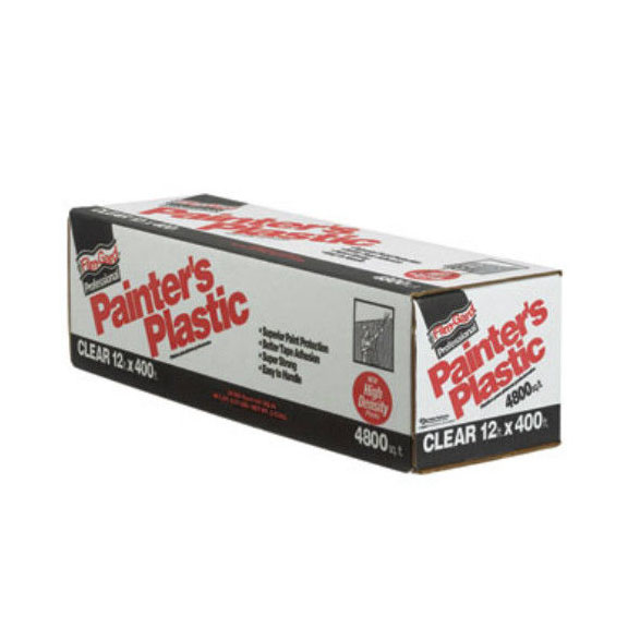 12 x 400-Ft. High-Density Pro Painter's Plastic Film