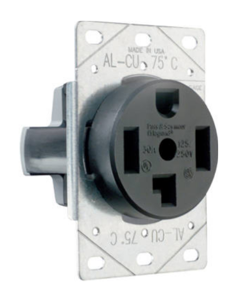 Pass & Seymour - Legrand Flush Outlet 30A 125/250V 4W