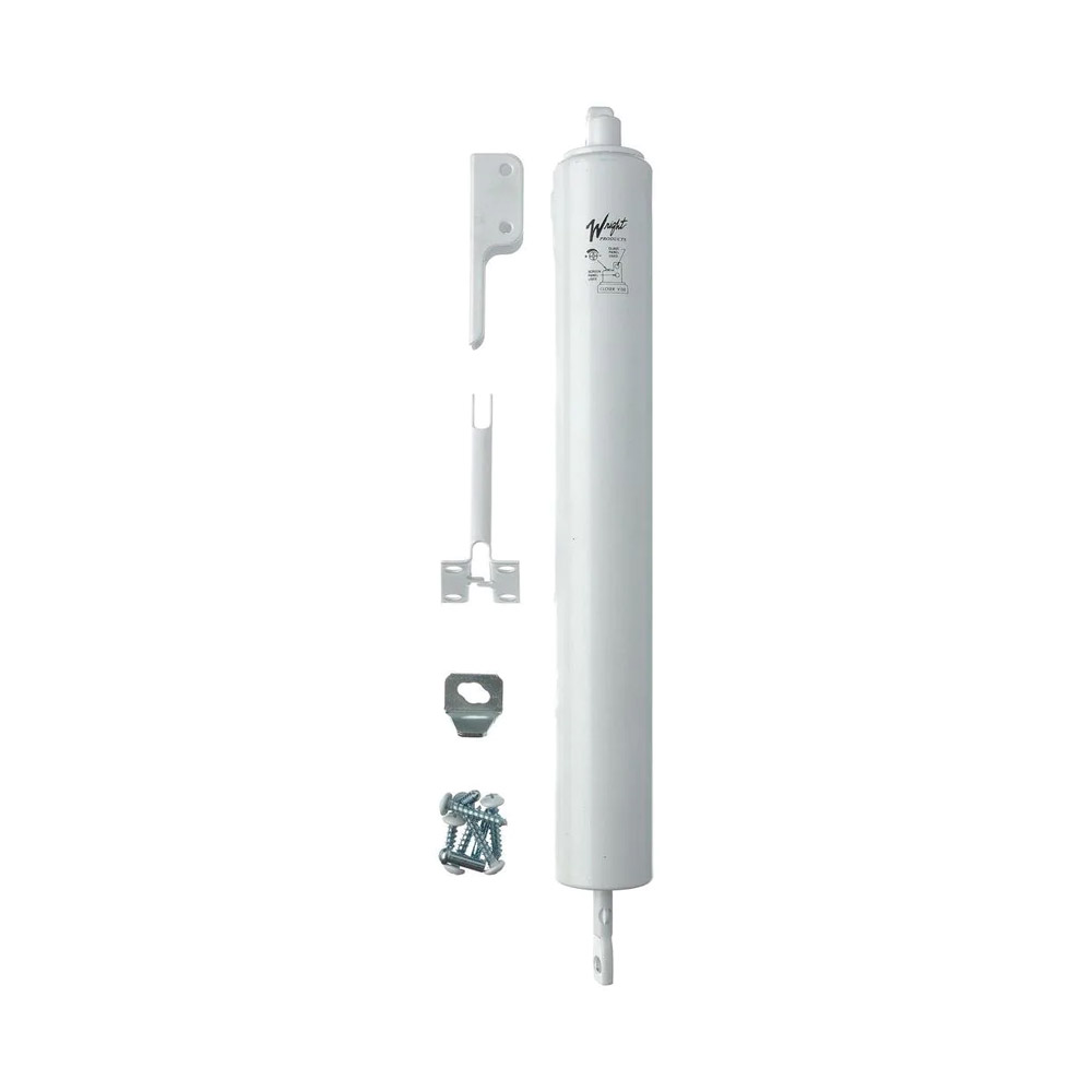 White Heavy Duty Storm Door Closer