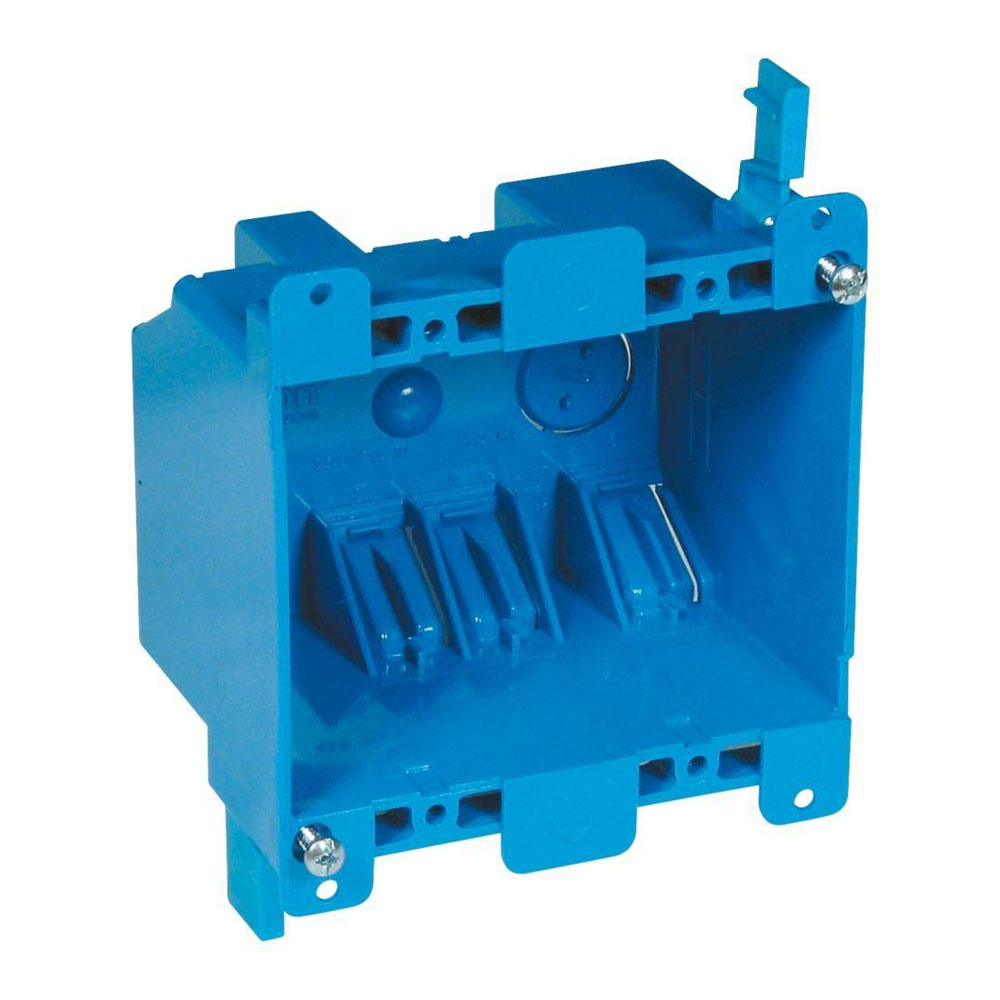 Carlon 2 Gang Old Work Switch & Outlet Box