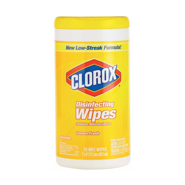 Clorox 75-Count Lemon Disinfecting Wipes