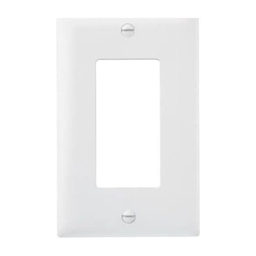 Wall Plate, Decorator Opening, White Nylon