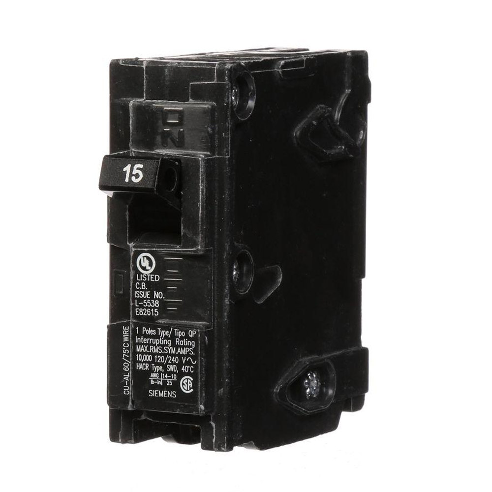15A 1 SP Circ Breaker
