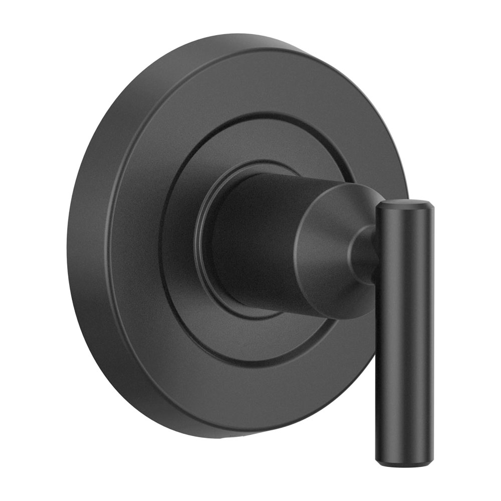 Moen Gibson Matte black M-CORE transfer vertical spa