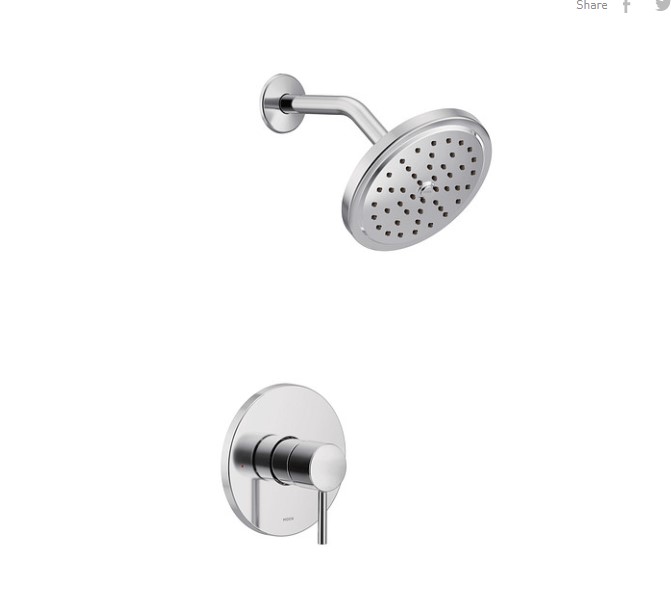 Moen Align Chrome M-CORE 3-Series Shower Only