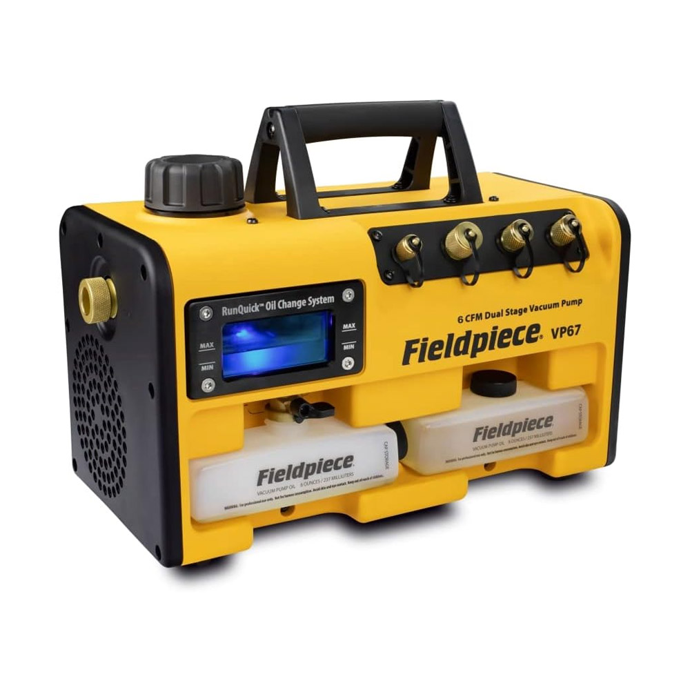6CFM FIELDPIECE VAC PUMP
