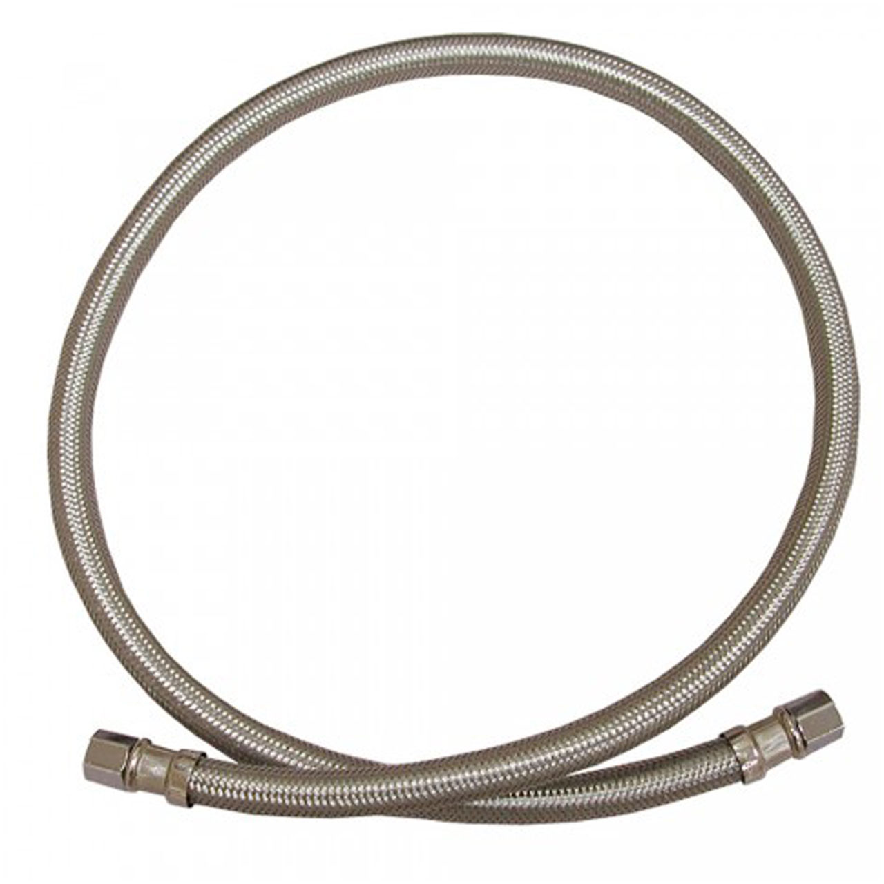 1/4 SS ICEMAKER CONNECTOR 7FT