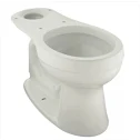Western Pottery B822-T8ULFHP-W 12'' Rough In Round Toilet - White