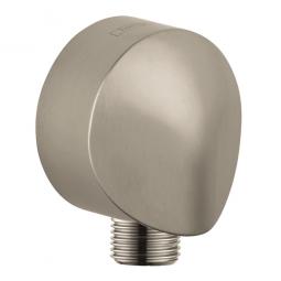 FixFit Wall Outlet with Check Valves Brushed Nickel