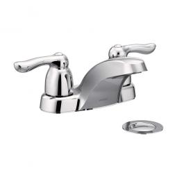 Moen Chateau Brushed Chrome Two-Handle Bathroom Faucet
