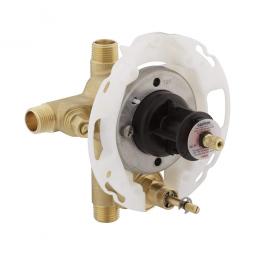 Rite Temp Valve 1/2'' Pressure Balanced w/Push Diverter