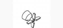 4-PRONG HDL & BONNET ASSY