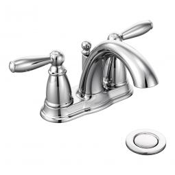Moen Brantford Chrome Two-Handle Bathroom Faucet