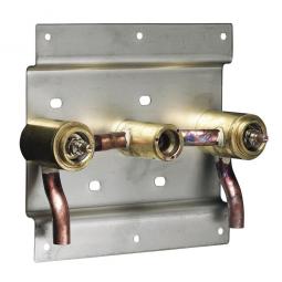 Wall mount faucet rough in valve