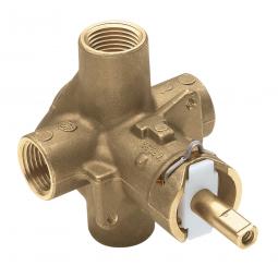 Moen M-Pact Posi-Temp(R) 1/2'' IPS connection includes pressure balancing