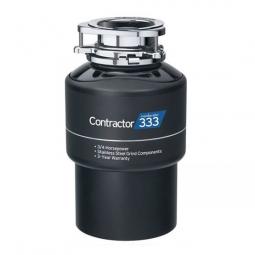 Insinkerator CNTR333CORD Contractor 3/4 Horesepower Garbage Disposer with Cord
