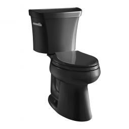 KOHLER  K-3979-7 Highline Comfort Height 1.6 gpf Toilet Black