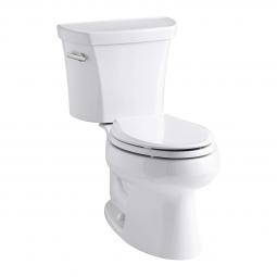 KOHLER  K-3998-0 Wellworth 2-Pc Elongated 1.28 Toilet