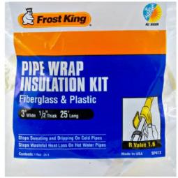 Frost King Water heater blanket Water Heater Installation kit in