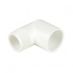 3/4 inch Sch 40 PVC Male Thread x Slip 90 Degree Elbow